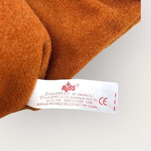 Russ Troll Kidz 10" Plush Wee Gingerbread Man Christmas Vintage Holiday Doll - Picture 6 of 6